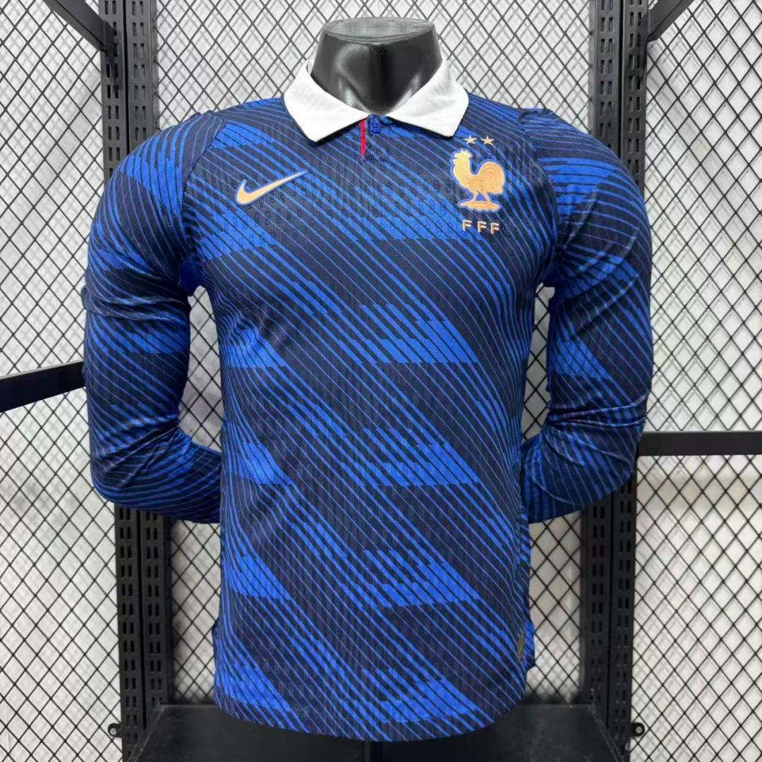 France 2026 Home Long Sleeve Player Jersey