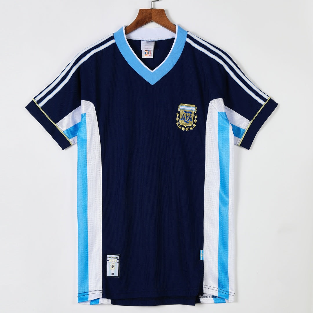 Argentina 1998 Away Retro Jersey