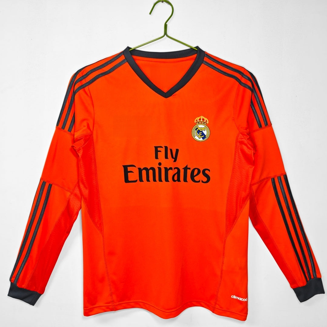 Real Madrid 2013/14 Third Long Sleeve Retro Jersey