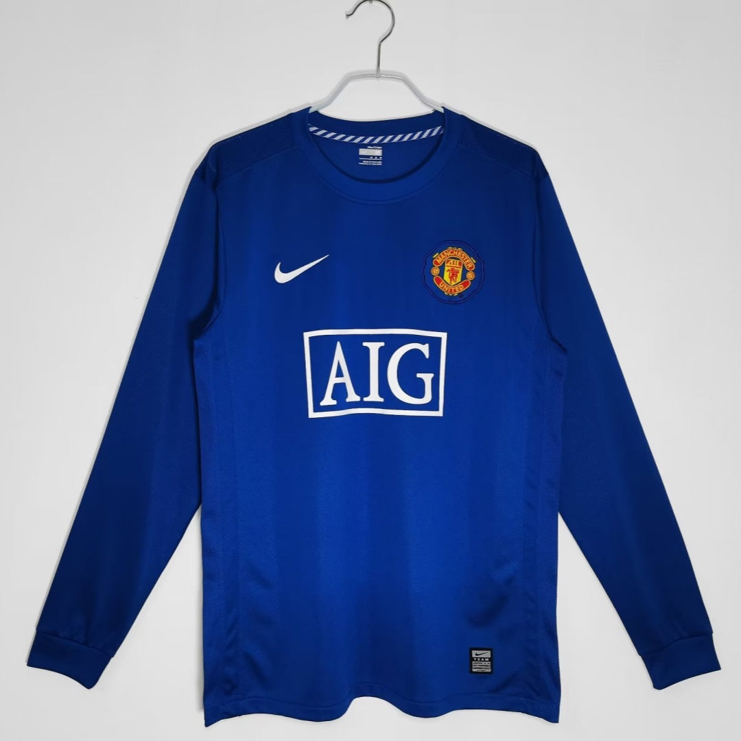 Manchester United 2007/08 Third Retro Long Sleeve Jersey