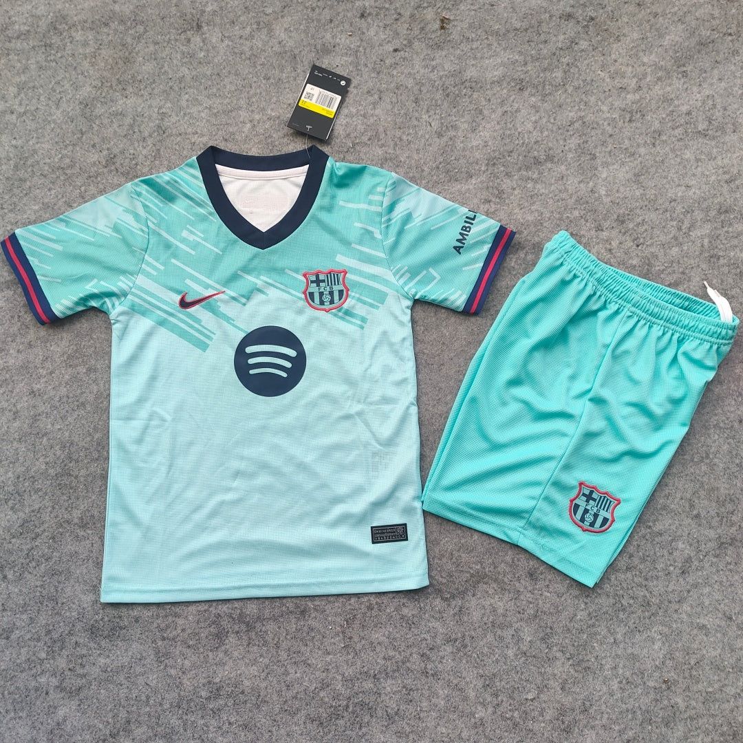 Barcelona 2025/26 Kids Blue Kit