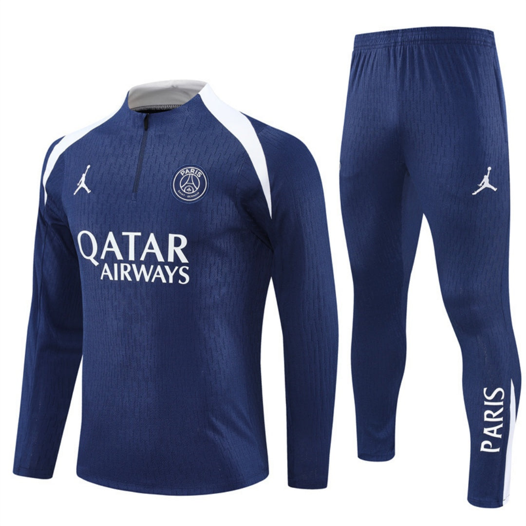 PSG 2025/26 Blue Jordan Special Tracksuit