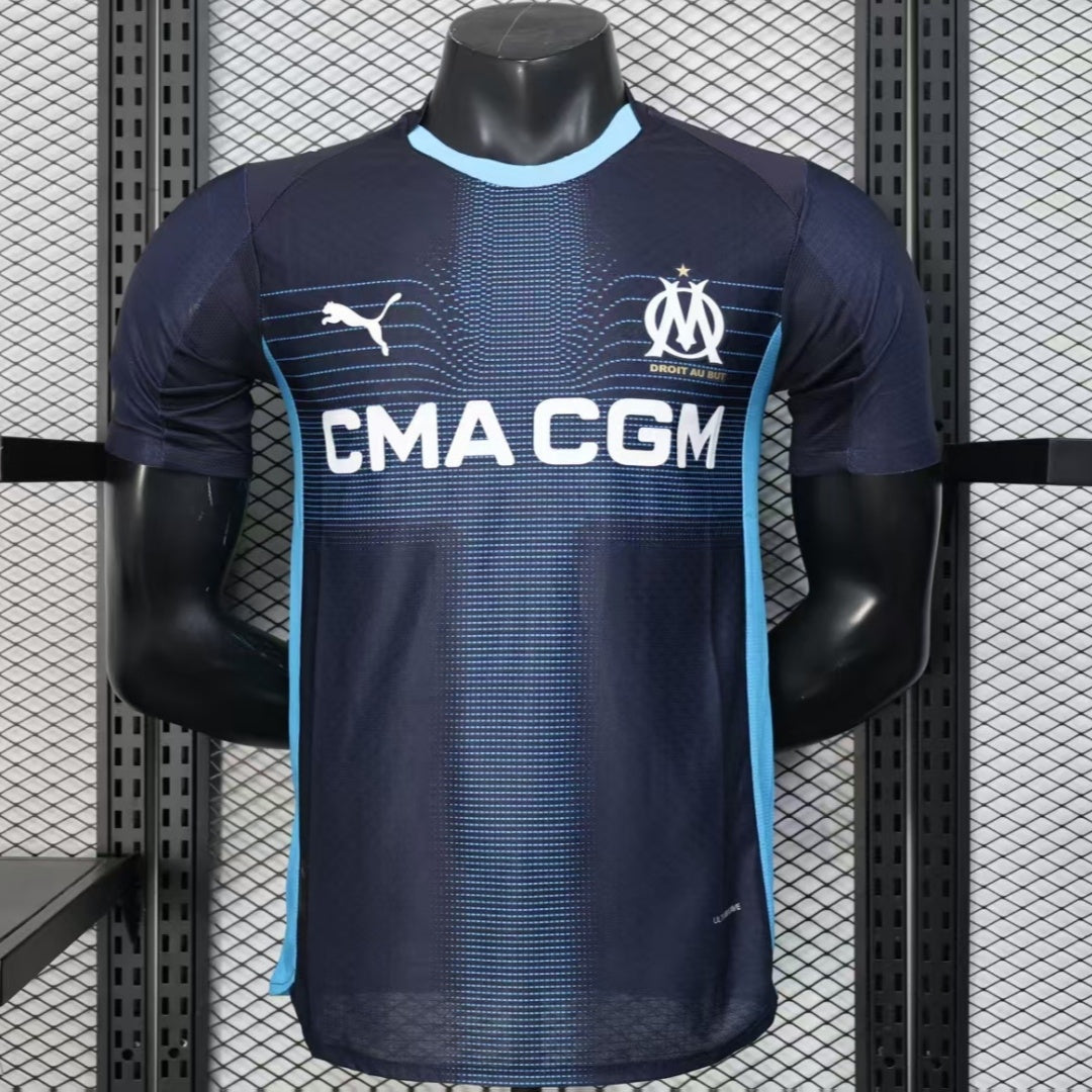 Marseille 2025/26 Away Player Version Jersey