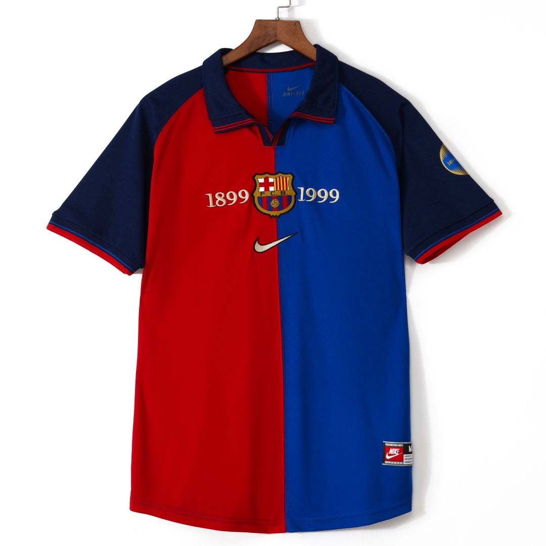 Barcelona 1999/00 Home Retro Jersey