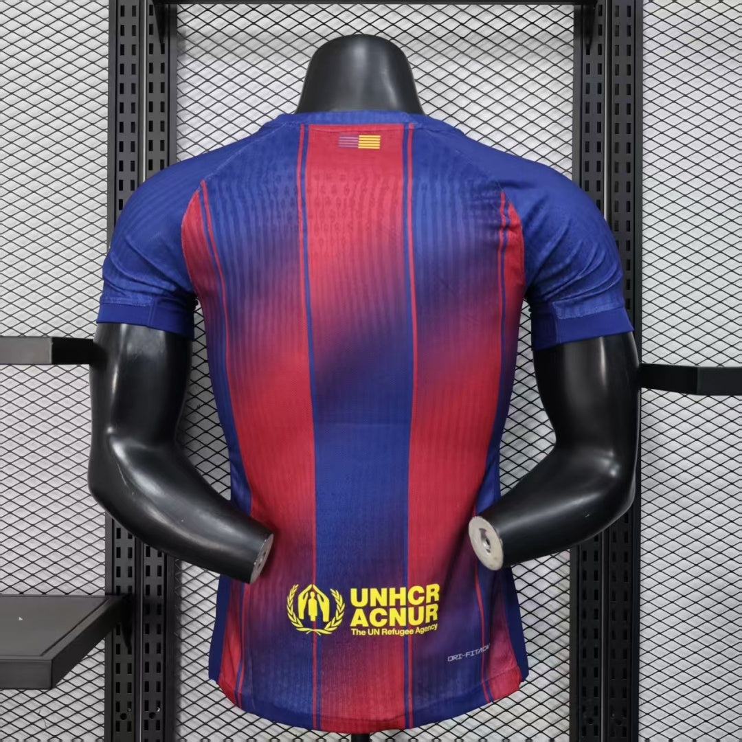 Barcelona 2025/26 Home Player Jersey