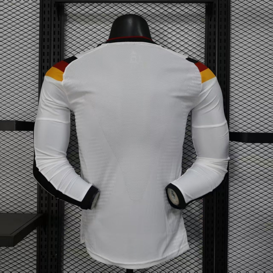 Germany 2025/26 Home Long Sleeve Player Version Jersey