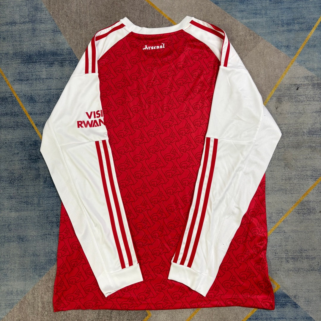 Arsenal 2025/26 Home Long Sleeve Jersey