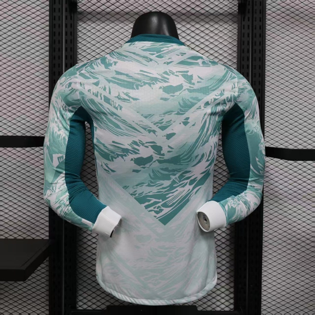 Portugal 2025/26 Away Player Long Sleeve Jersey