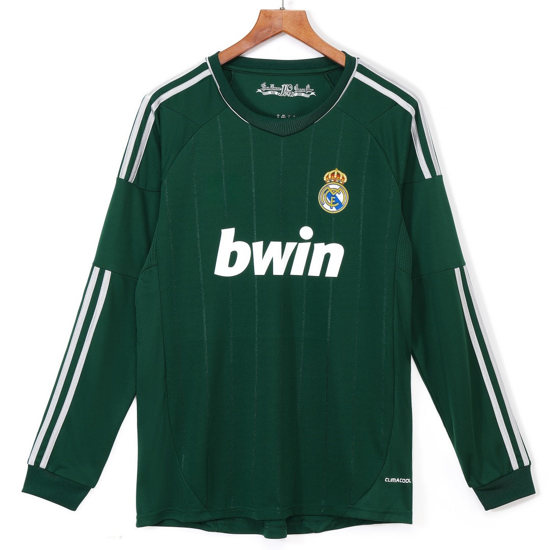 Real Madrid 2012/13 Third Retro Long Sleeve Jersey