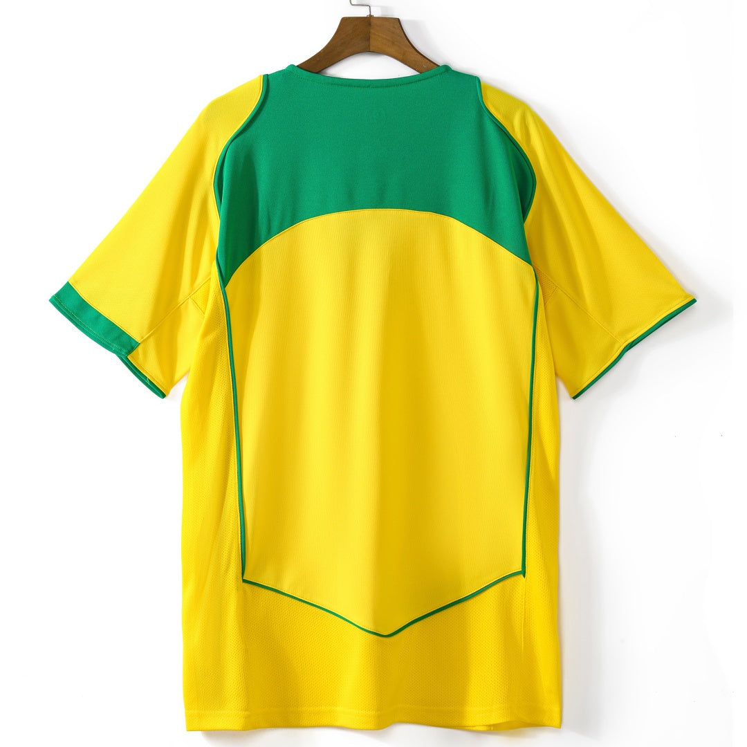 Brazil 2004 Home Retro Jersey