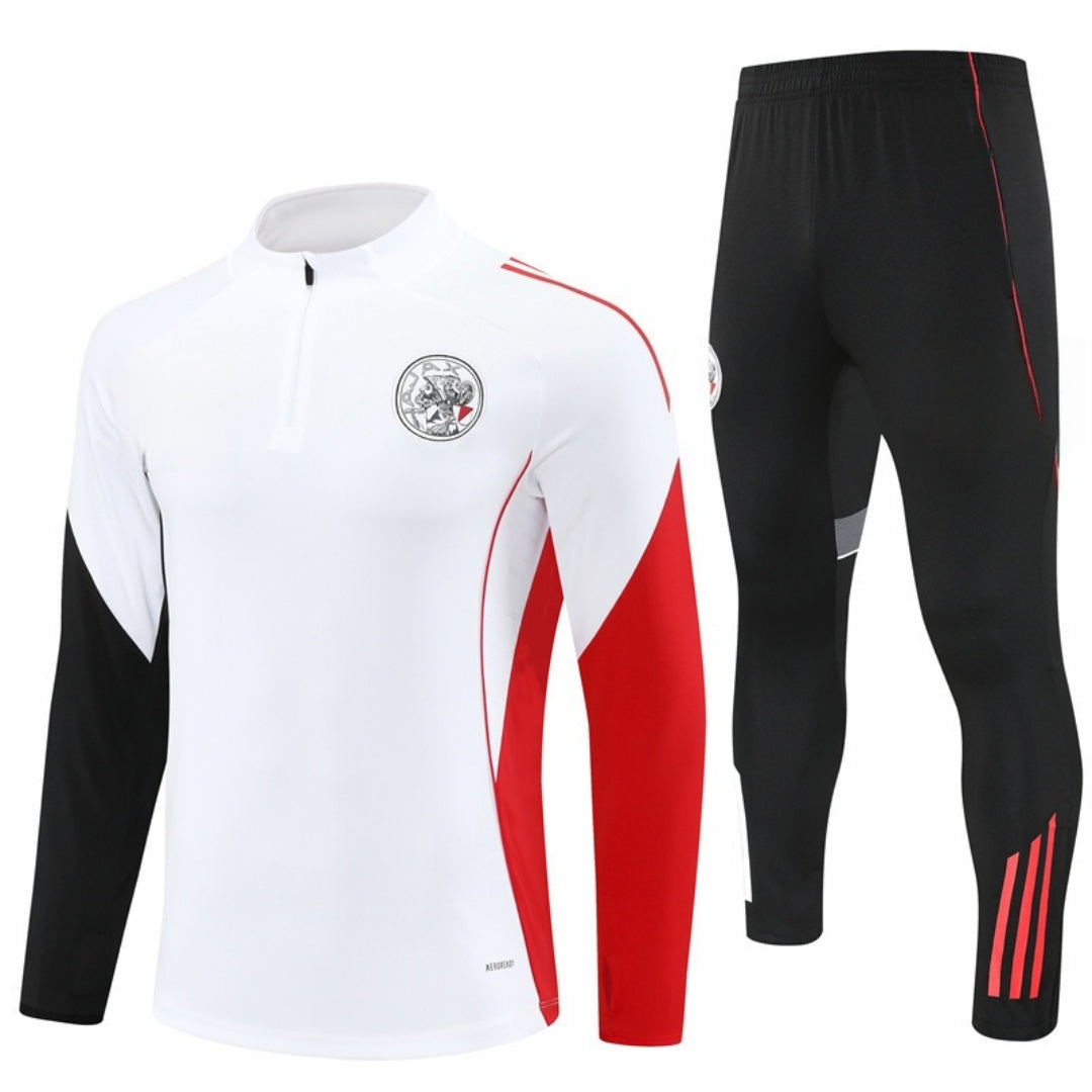 Ajax 2025/26 White Tracksuit
