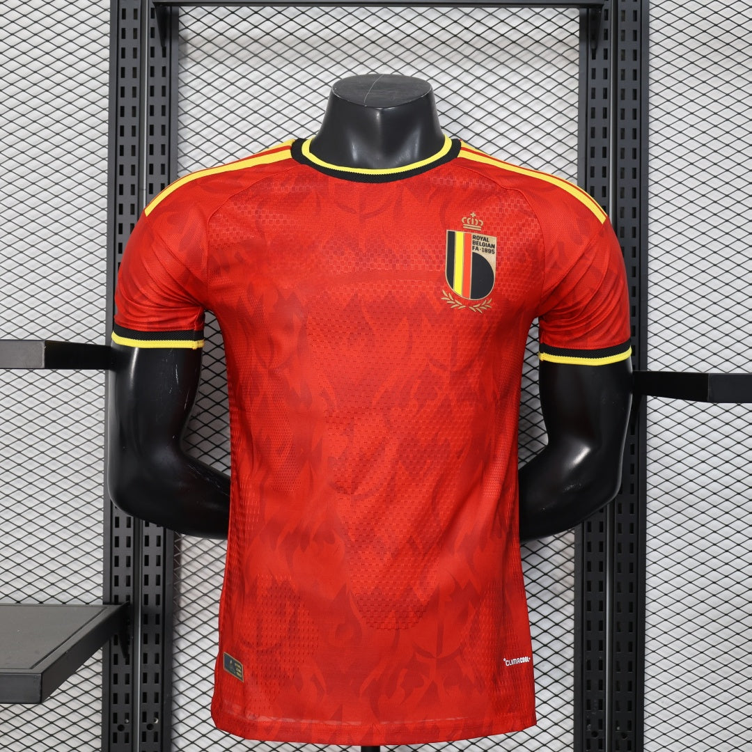 Belgium 2025/26 Home Player Version Jersey