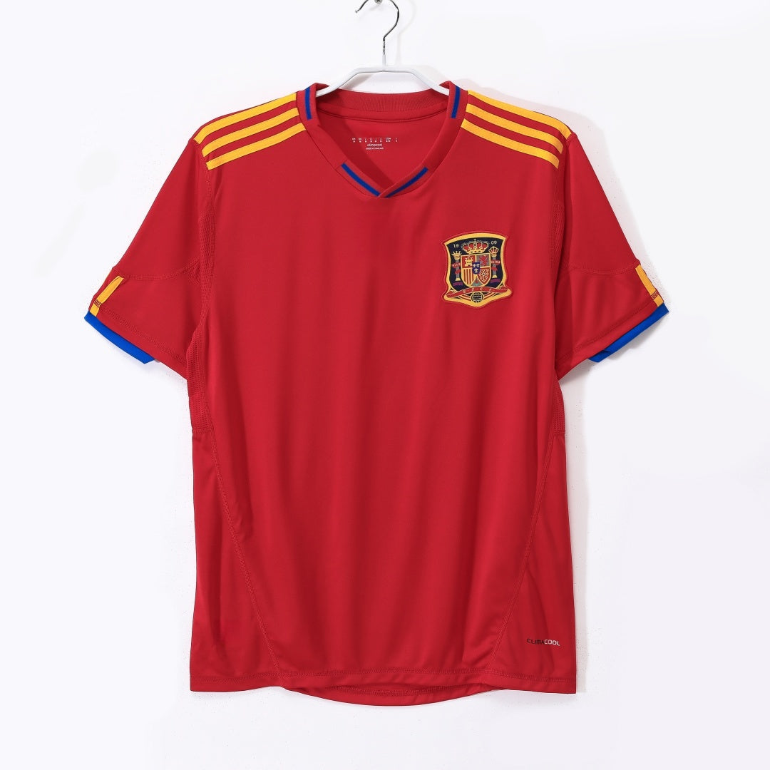 Spain 2010 Home Retro Jersey