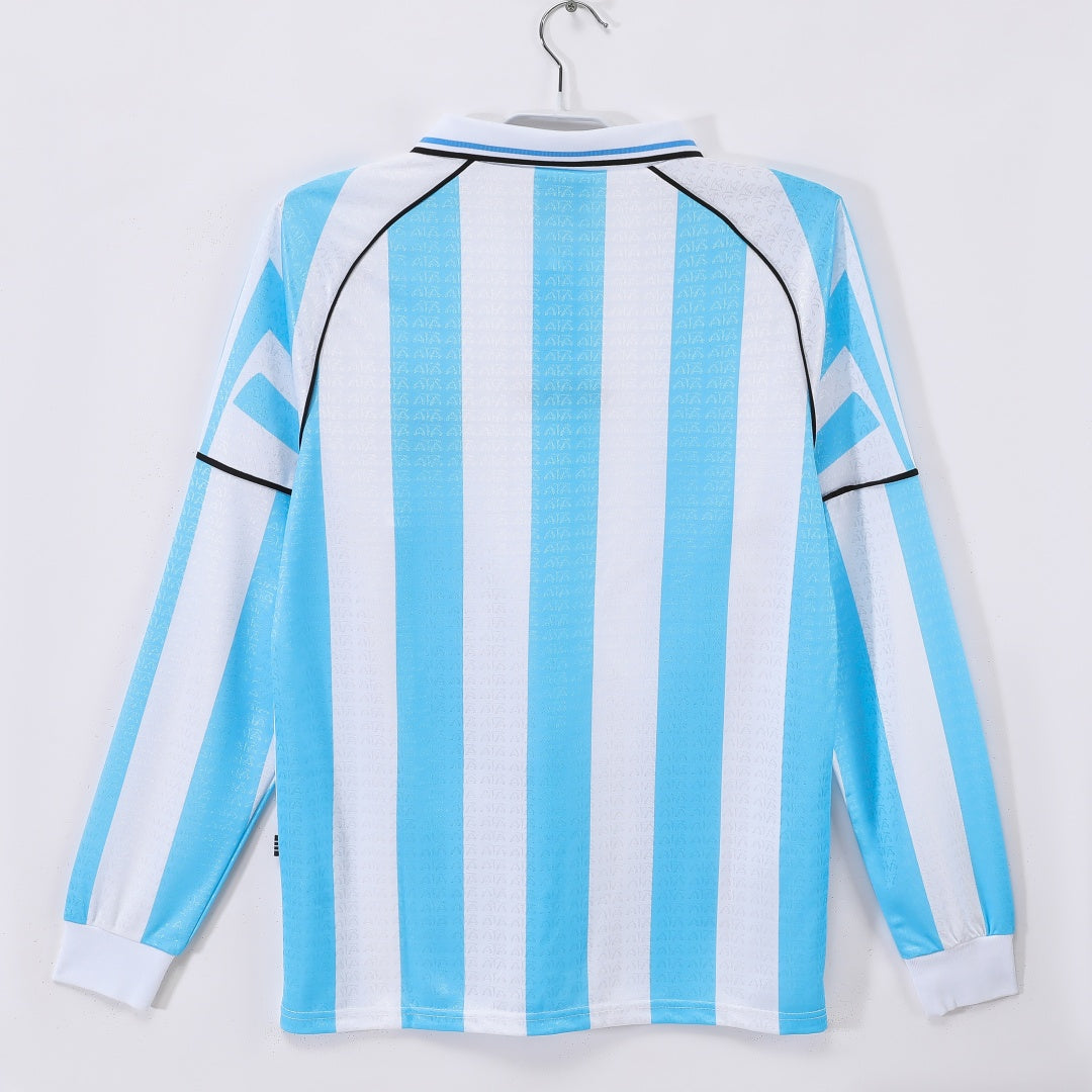 Argentina 1996/97 Home Retro Long Sleeve Jersey