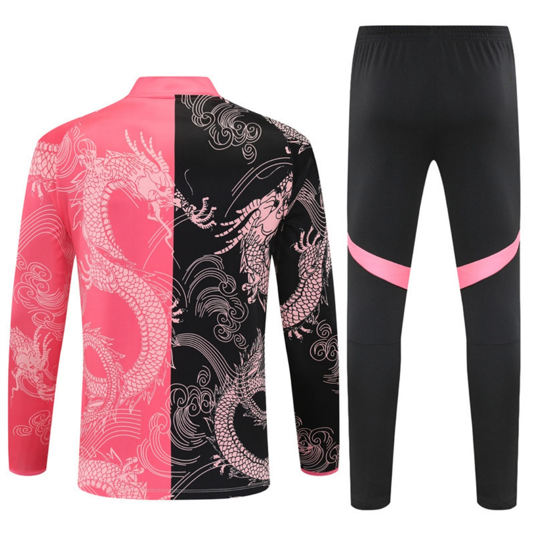 Real Madrid 2025/26 Pink Dragon Tracksuit