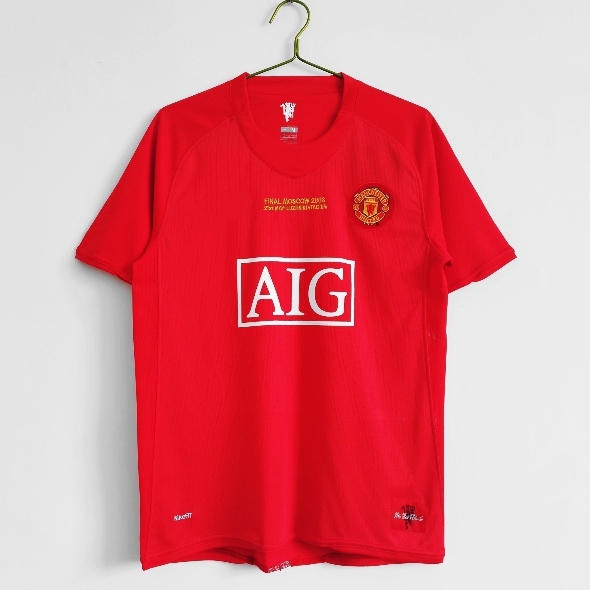 Manchester United 2007-2008 Home Retro Jersey