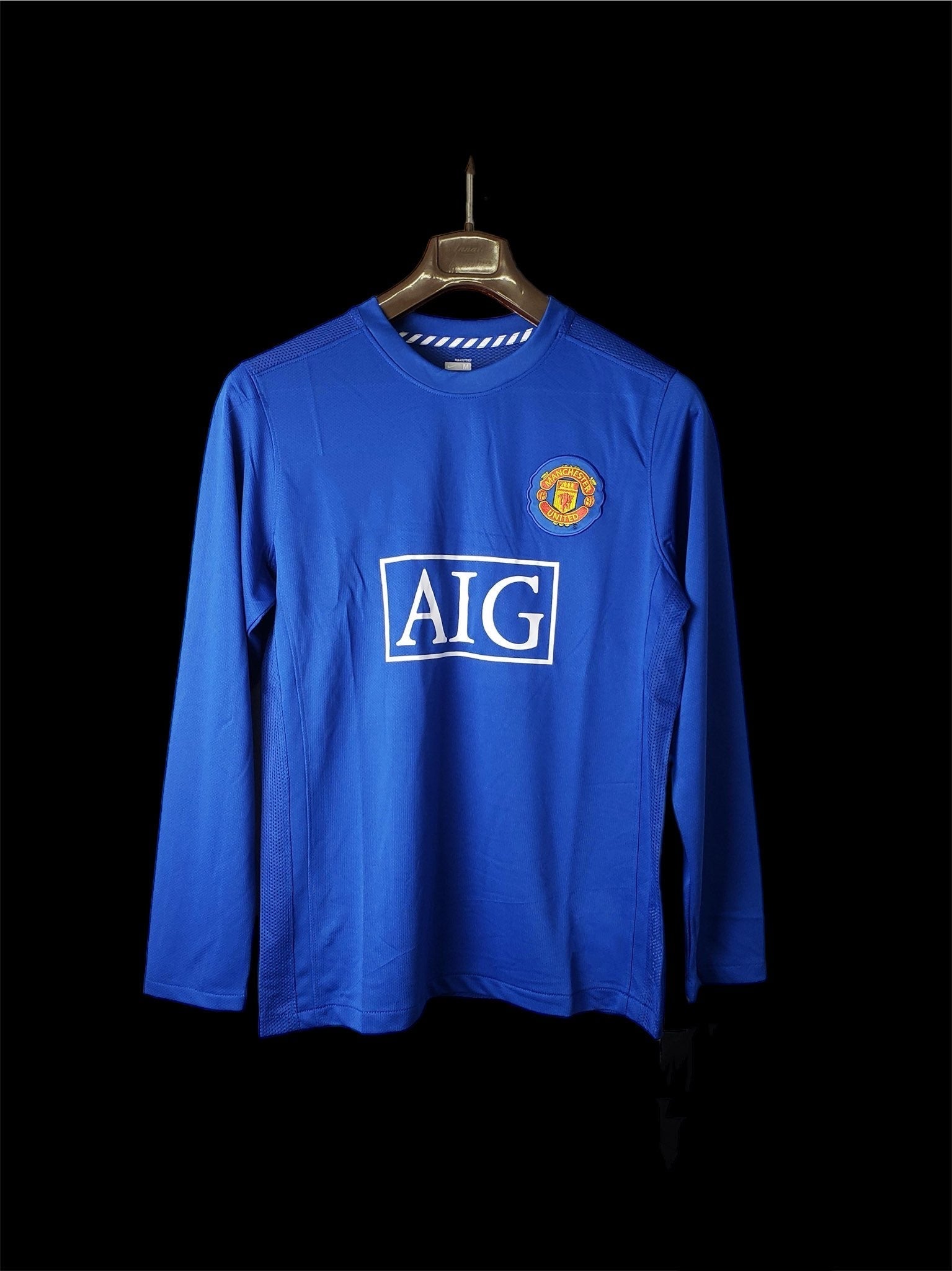 Manchester United 2007/08 Third Retro Long Sleeve Jersey