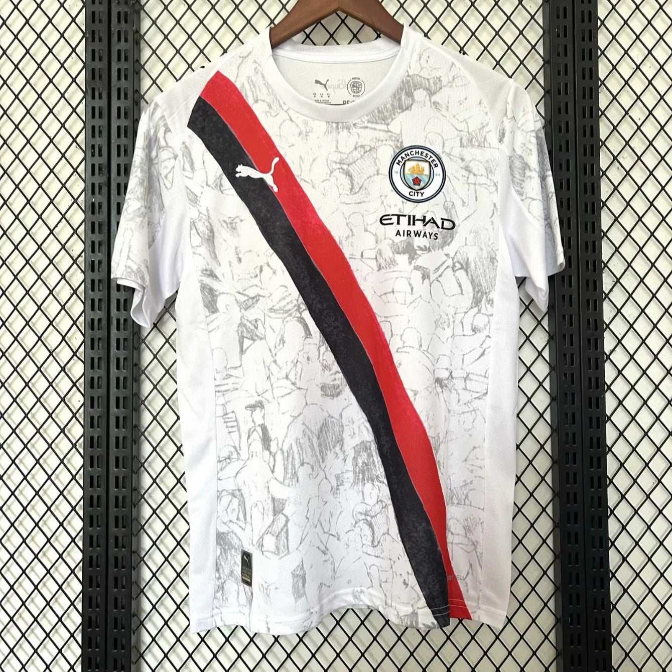 Manchester City 2025/26 White Away Jersey