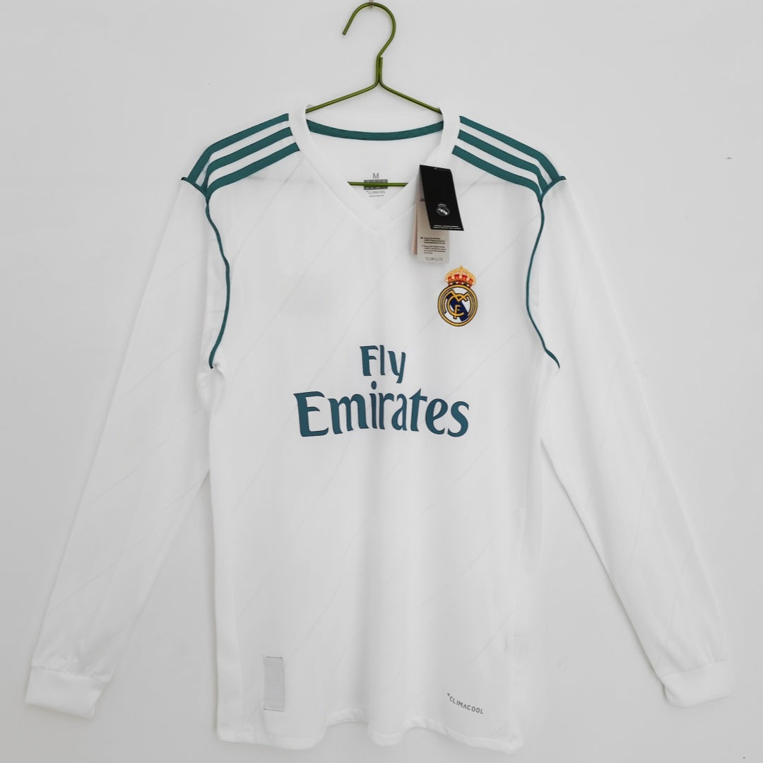 Real Madrid 2012/13 Home Retro Long Sleeve Jersey