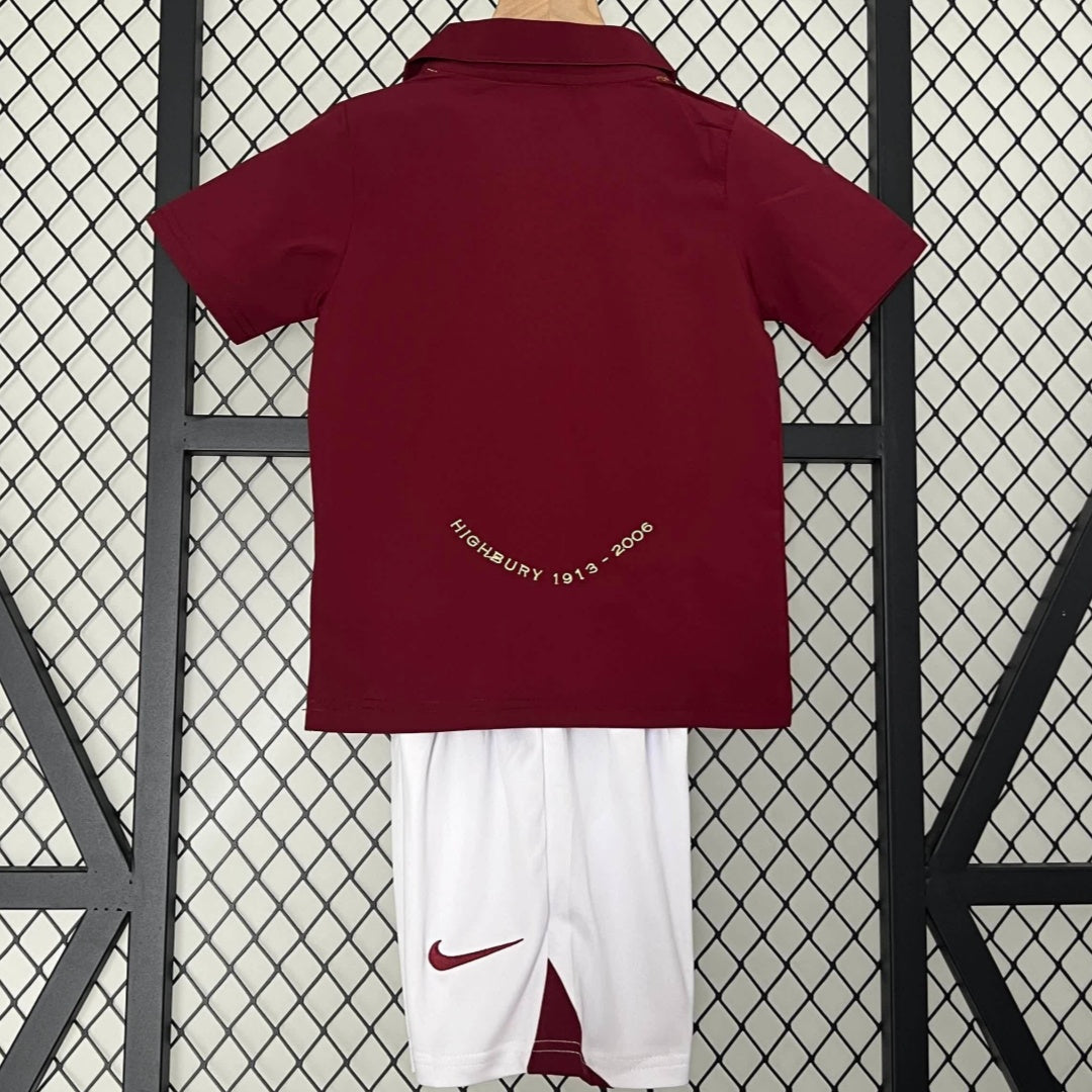 Arsenal 2005/06 Kids Home Retro Kit