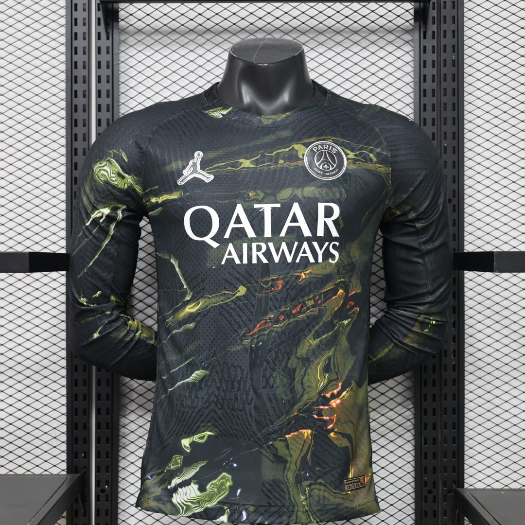 PSG 2025/26 Night Edition Stadium Long Sleeve Player Version Jersey