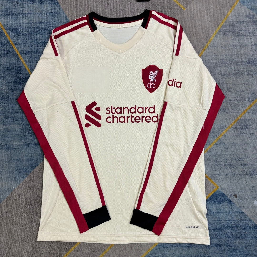 Liverpool 2025/26 Away Long Sleeve Jersey