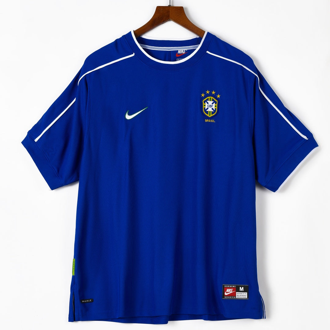 Brazil 1998 Away Retro Jersey