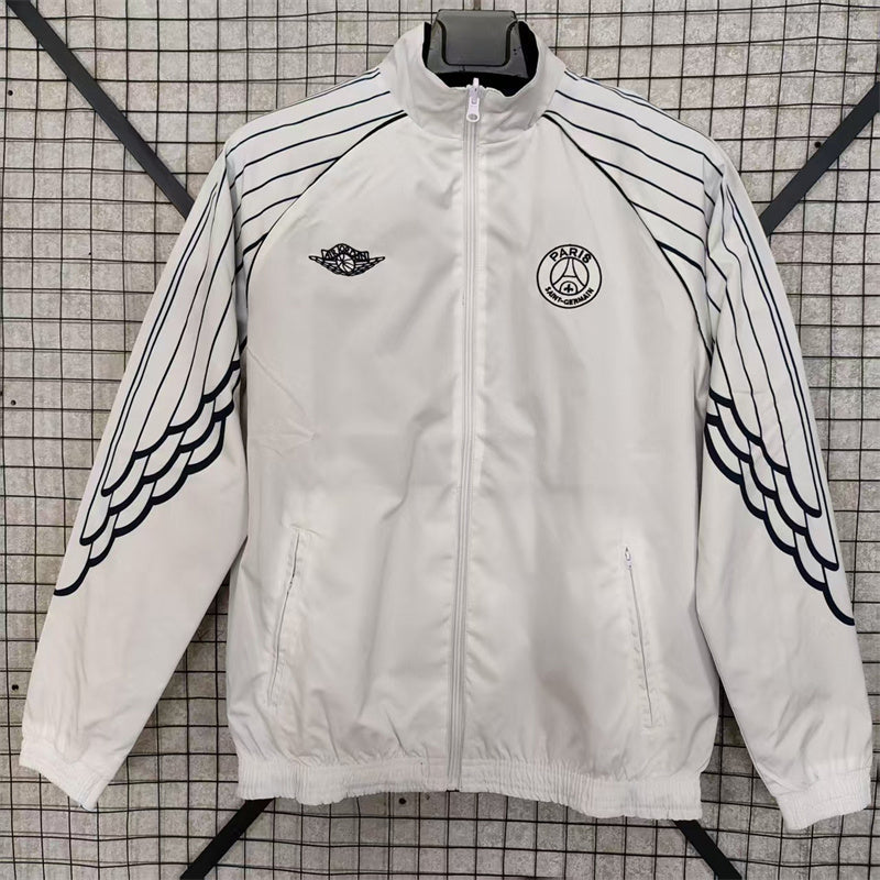PSG Reversible White Windbreaker Jacket 2025/26
