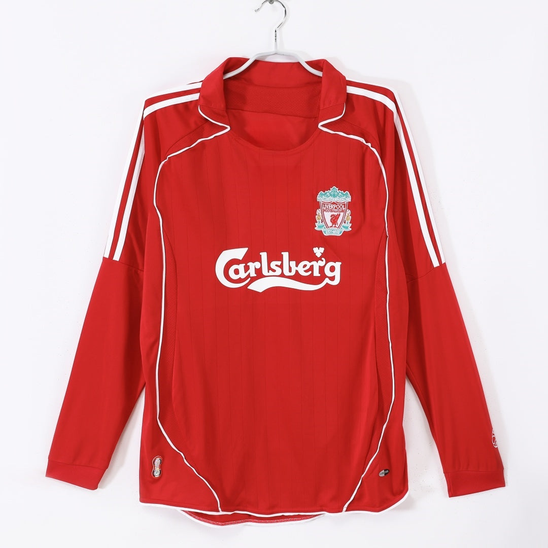 Liverpool 2006/07 Home Retro Long Sleeve Jersey