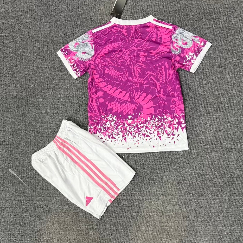 Real Madrid 2025/26 Pink Special Kids Jersey