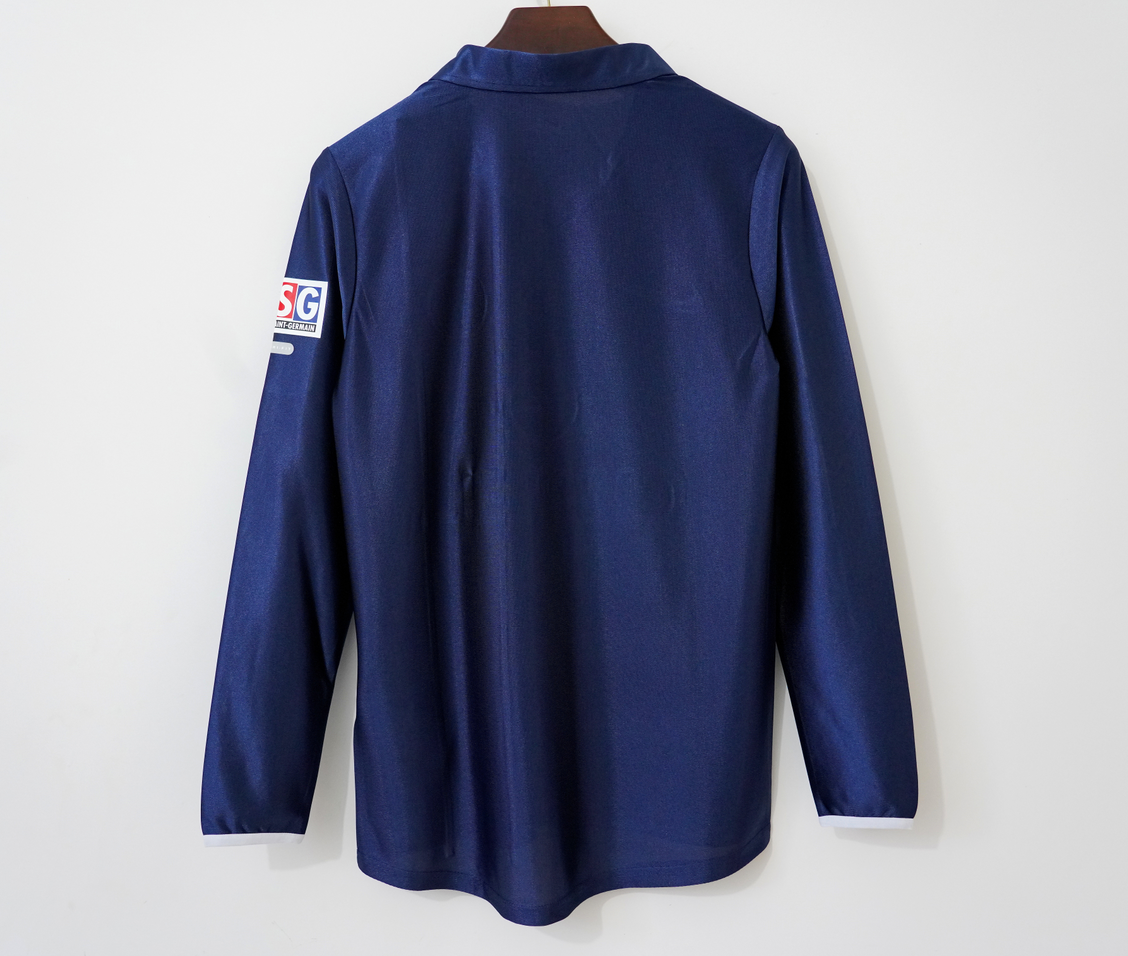 PSG 2001/02 Home Long Sleeve Retro Jersey