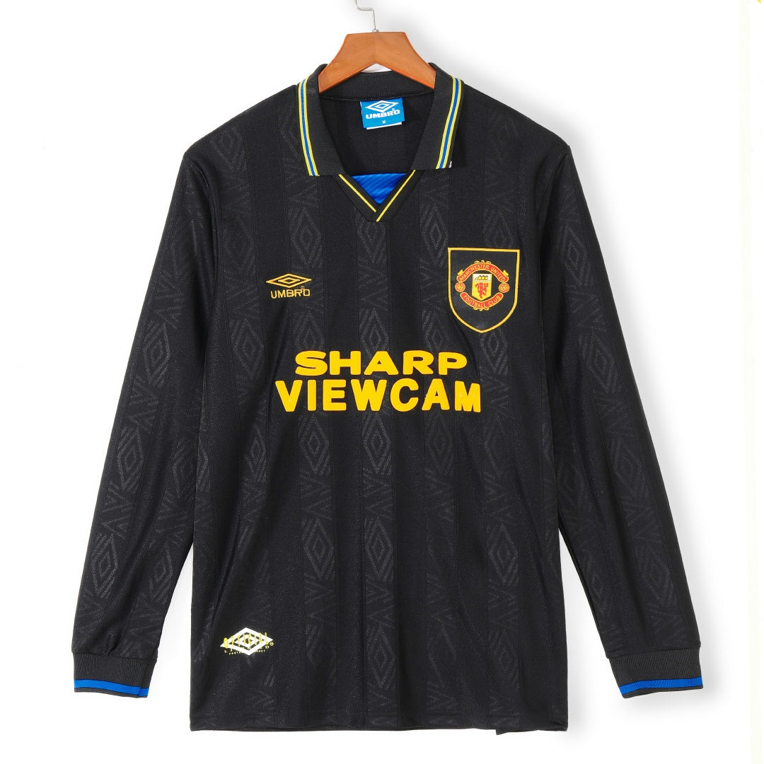 Manchester United 1993/94 Away Retro Long Sleeve Jersey
