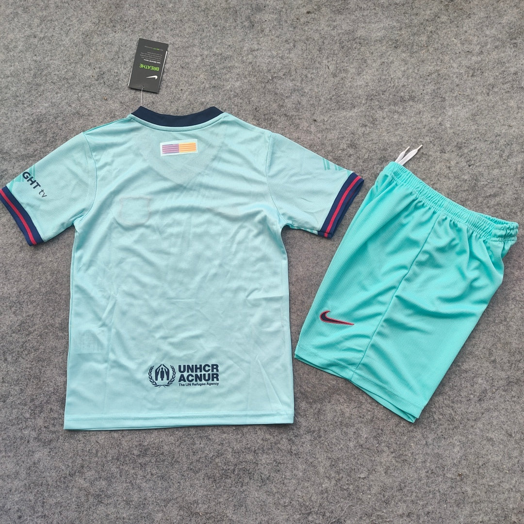 Barcelona 2025/26 Kids Blue Kit