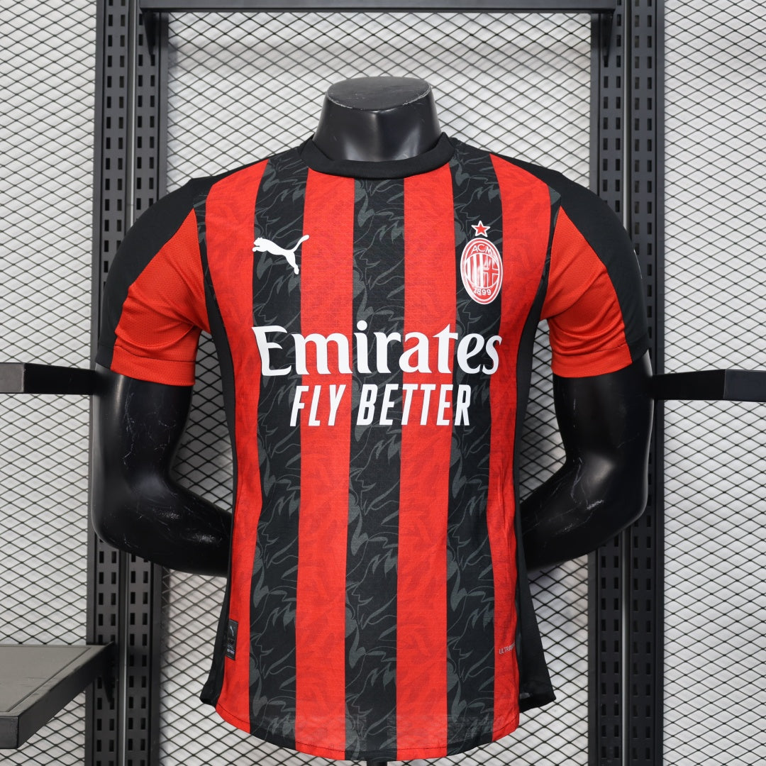 AC Milan 2025/26 Home Player Version Jersey