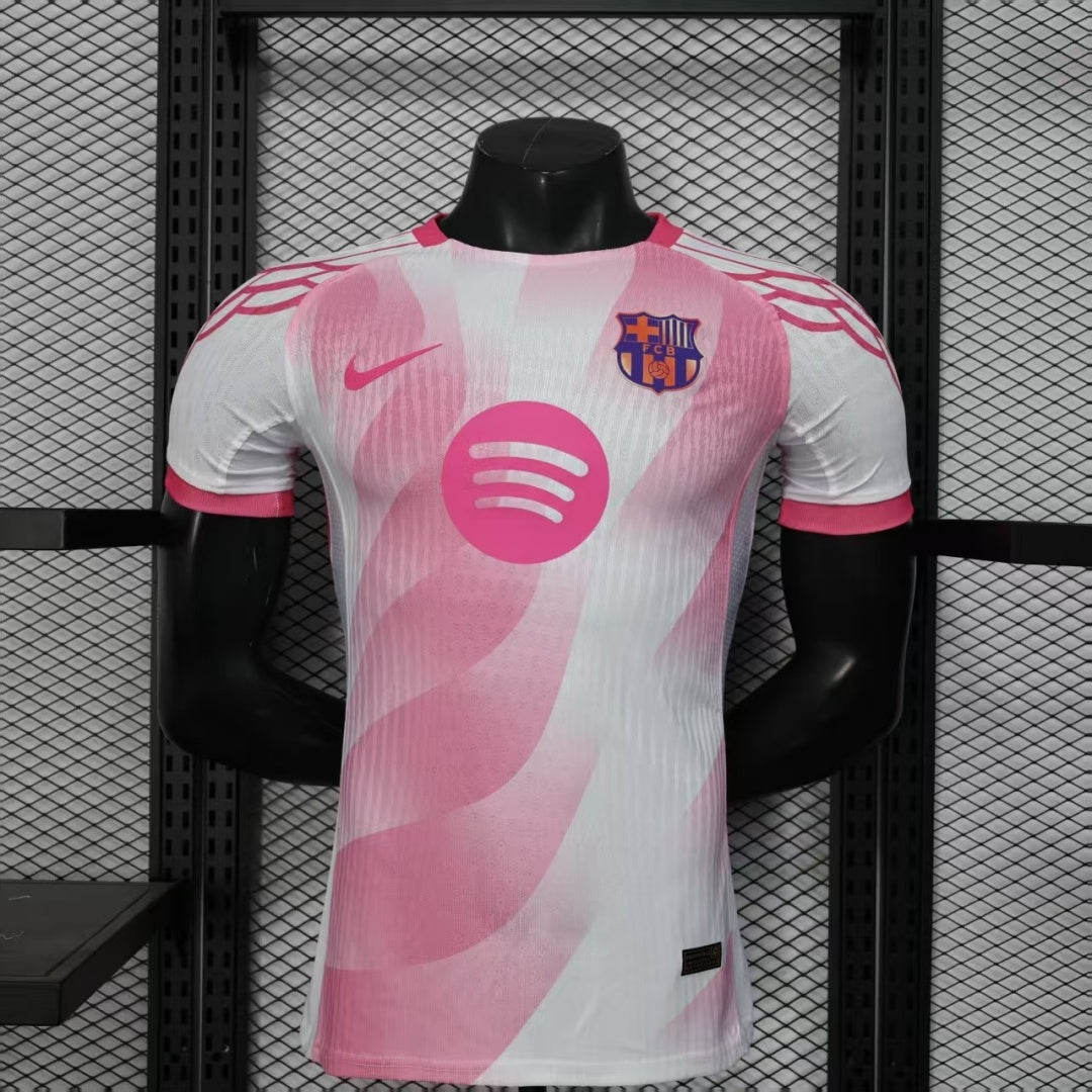 Barcelona 2024/25 Pink Player Version Jersey