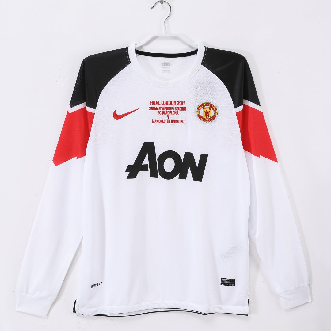 Manchester United 2010/11 Away Retro Long Sleeve Jersey