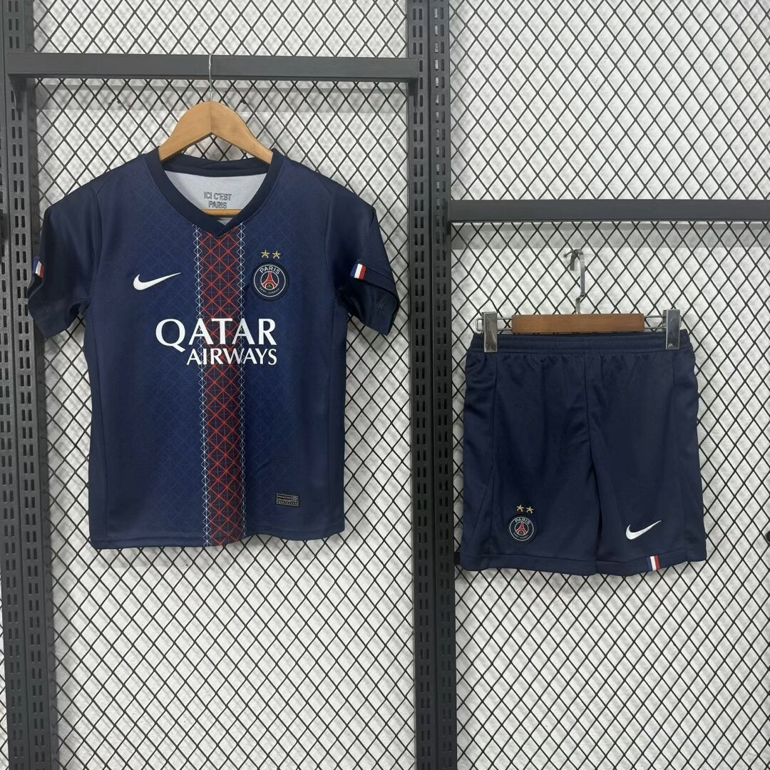 PSG 2025/26 Kids Home Kit