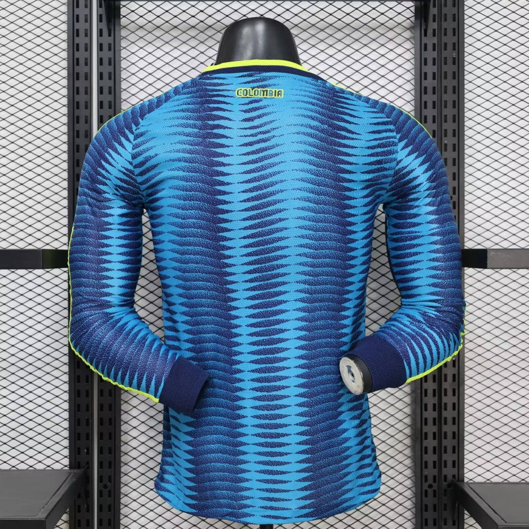 Colombia 2026 Away Long Sleeve Player Version Jersey