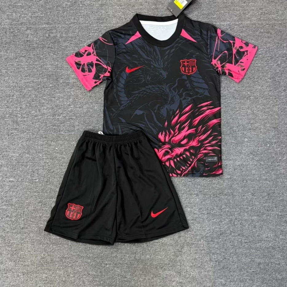 Barcelona 2025/26 Black Special Kids Kit