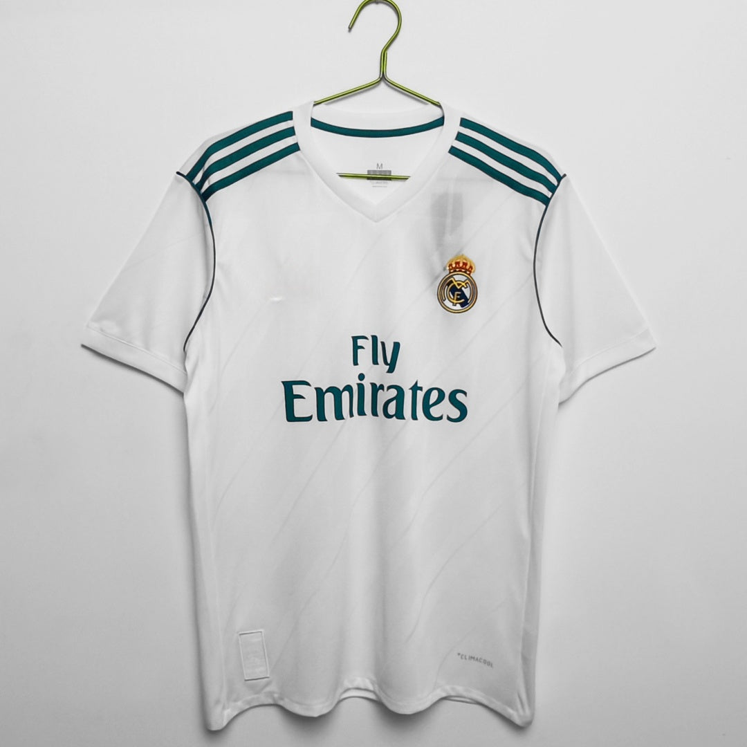 Real Madrid 2017–2018 Home Retro Jersey