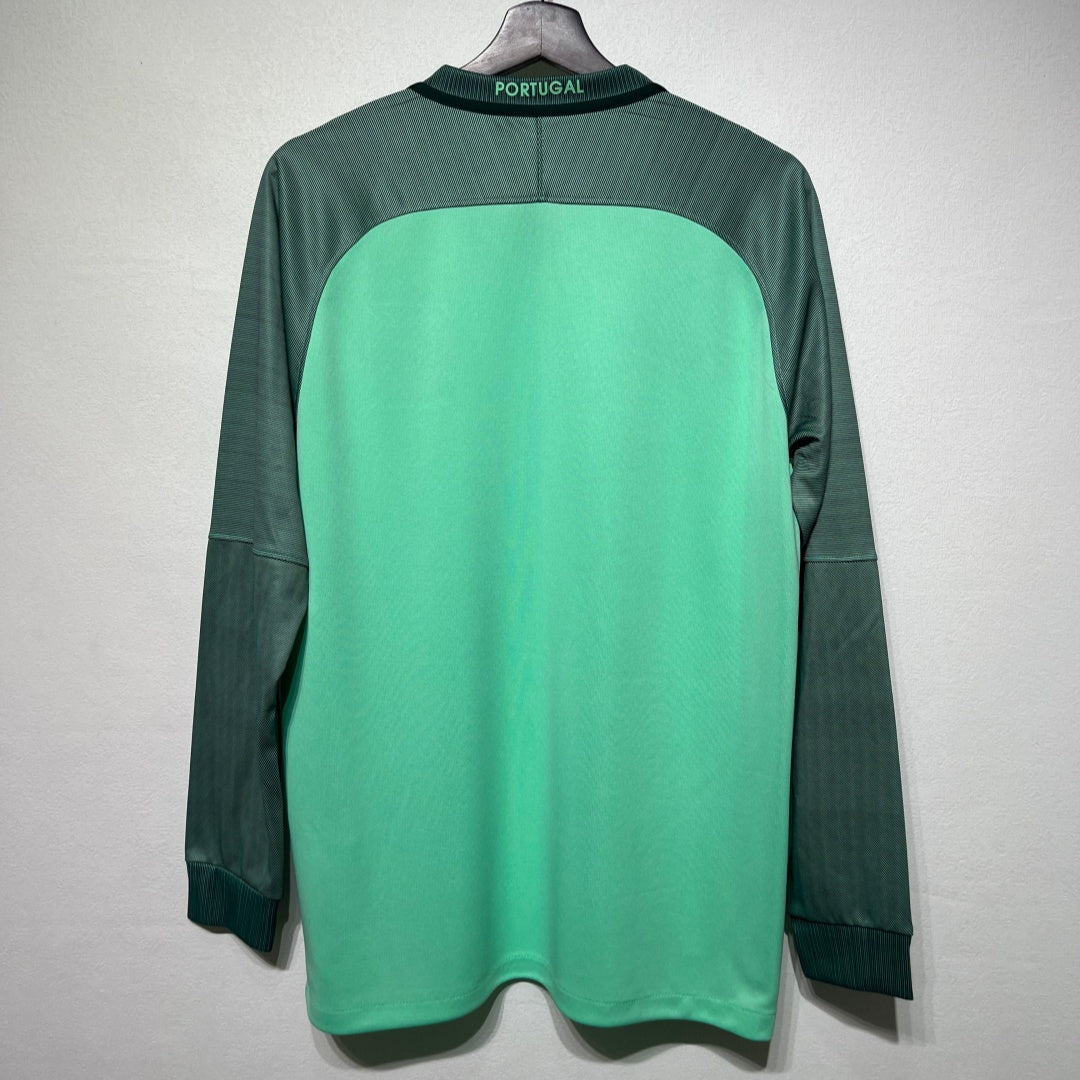 Portugal 2016 Away Retro Long Sleeve Jersey