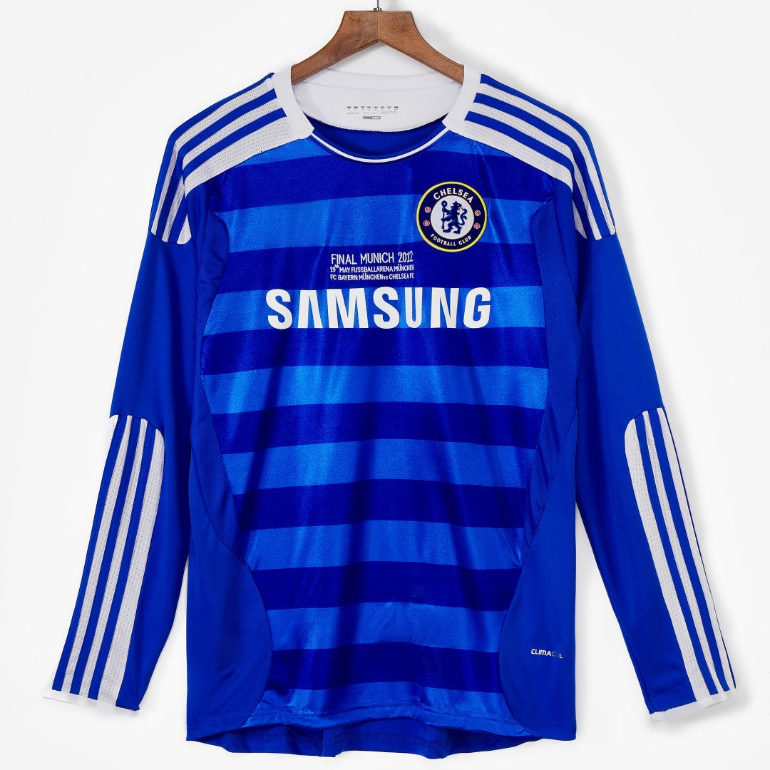 Chelsea 2011/12 Home Long Sleeve Retro Jersey