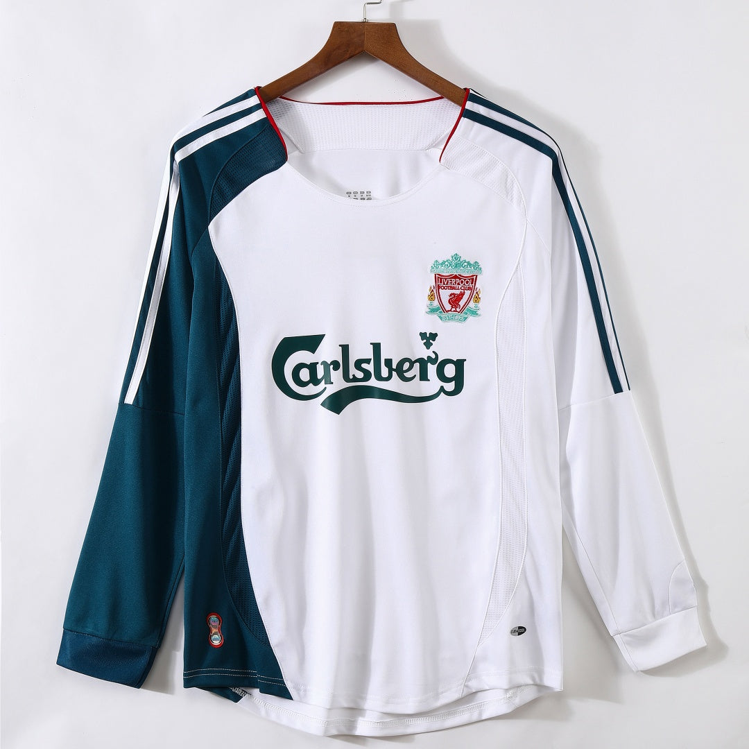 Liverpool 2006/07 Away Retro Long Sleeve Jersey