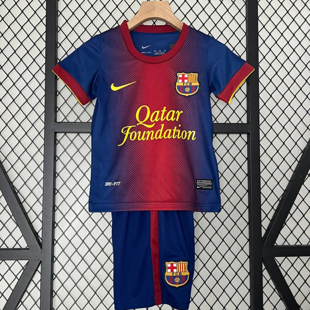 Barcelona 2012/13 Kids Home Retro Jersey