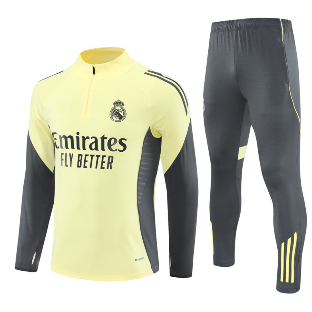 Real Madrid 2025/26 Yellow Special Tracksuit