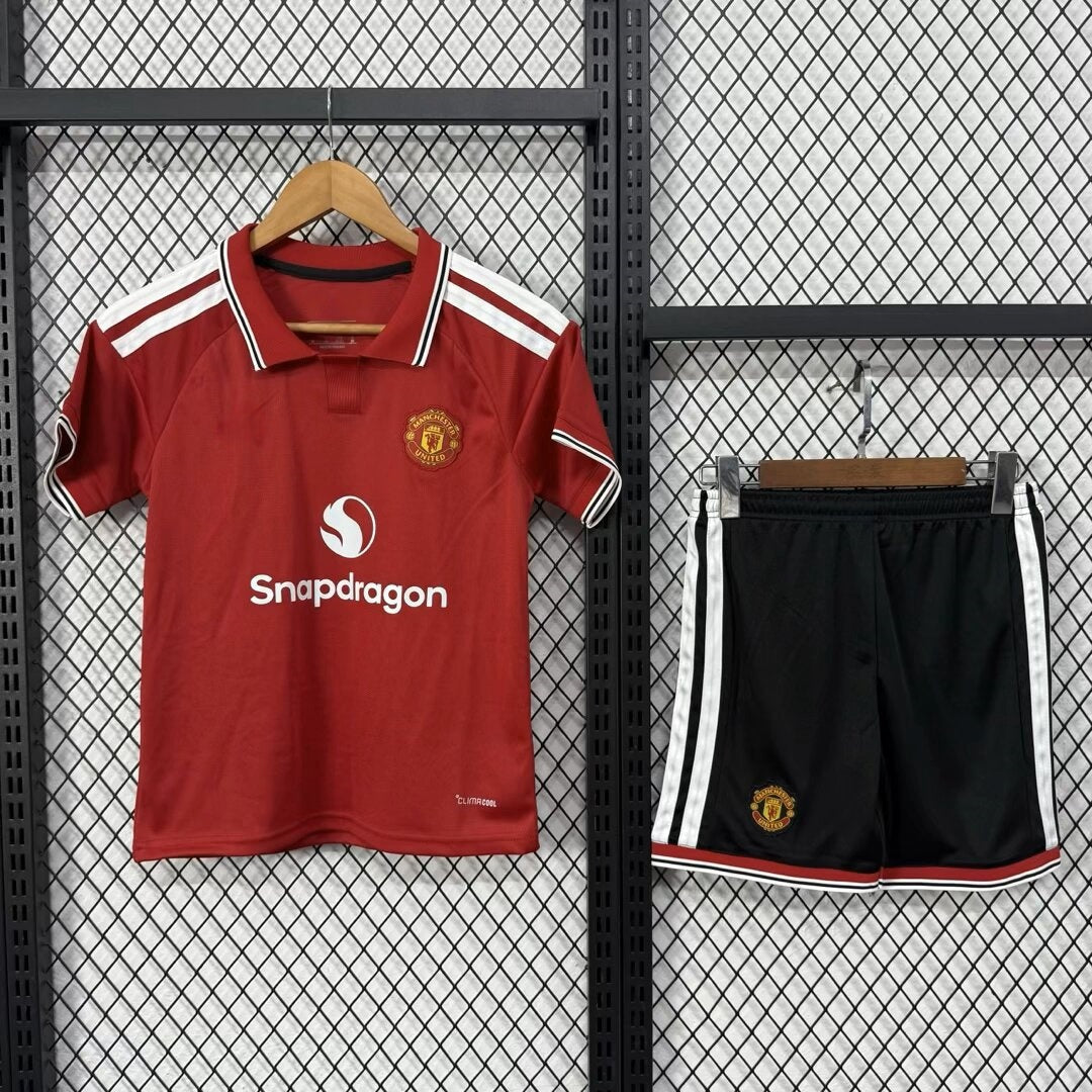 Manchester United 2026/27 Kids Home Kit