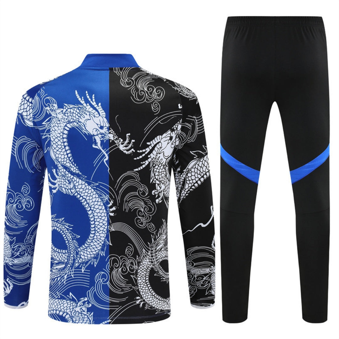 Real Madrid 2025/26 Blue Dragon Tracksuit