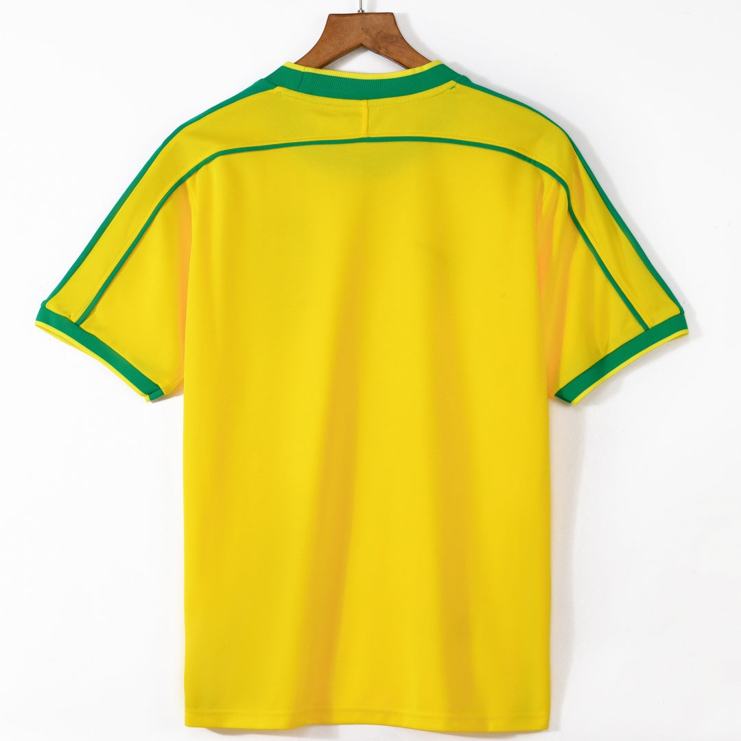 Brazil 1998 Home Retro Jersey