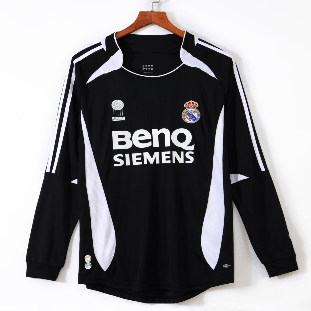 Real Madrid 2006/07 Third Retro Long Sleeve Jersey