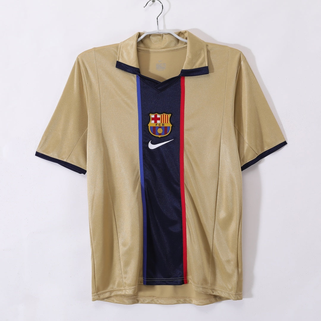 Barcelona 2001-2002 Away Retro Jersey
